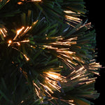 HKH Árvore de Natal Artificial Fibra Óptica - Verde
