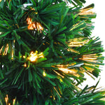 HKH Árvore de Natal Artificial Fibra Óptica - Verde
