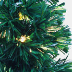 HKH Árvore de Natal Artificial Fibra Óptica - Verde