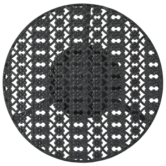HKH Mesa Bistrô 40x70 Cm Metal - Preto