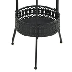 HKH Mesa Bistrô 40x70 Cm Metal - Preto