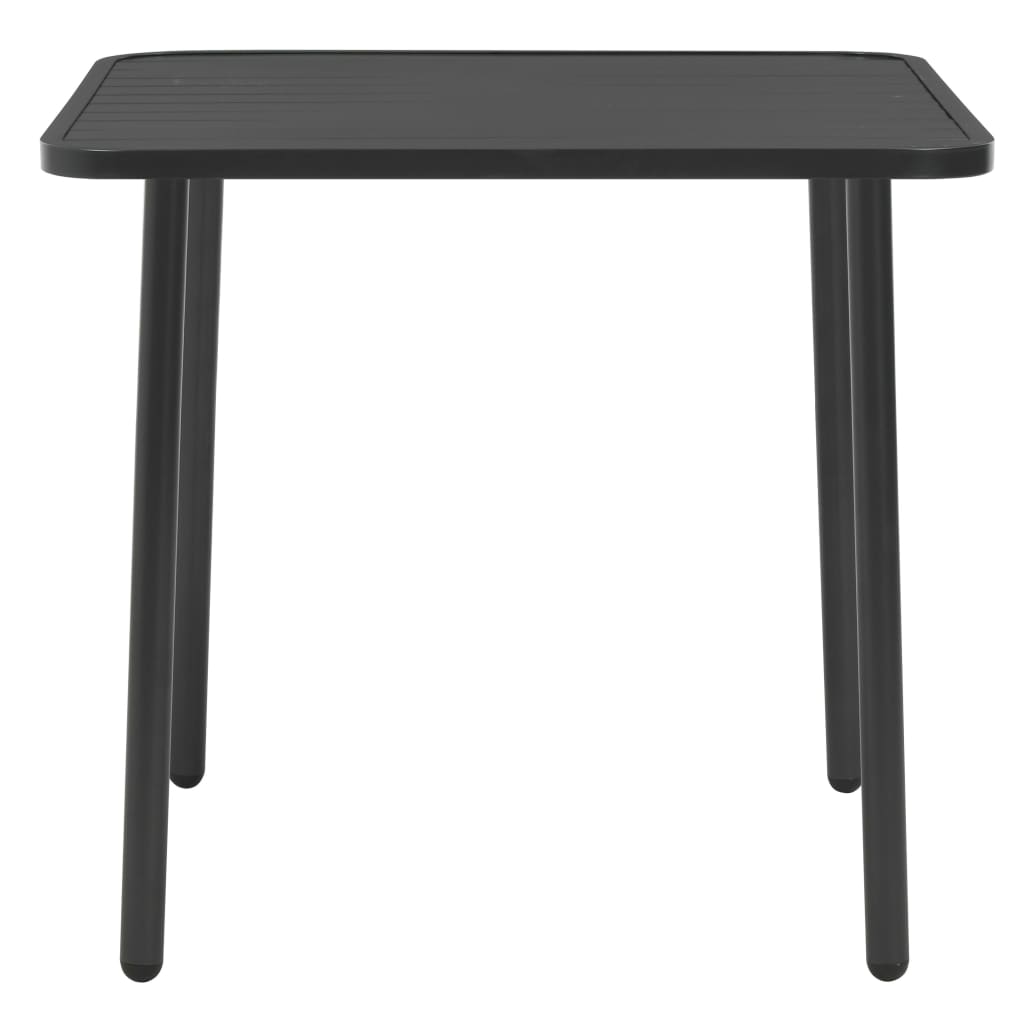 HKH Mesa de Jardim Aço Escuro - Cinzento