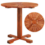 HKH 6 Pcs Conjunto Lounge Paletes Pinho Impregnado Castanho Mel - Marrom