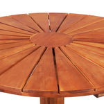 HKH 6 Pcs Conjunto Lounge Paletes Pinho Impregnado Castanho Mel - Marrom