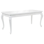 HKH Mesa de Jantar Brilhante - Branco