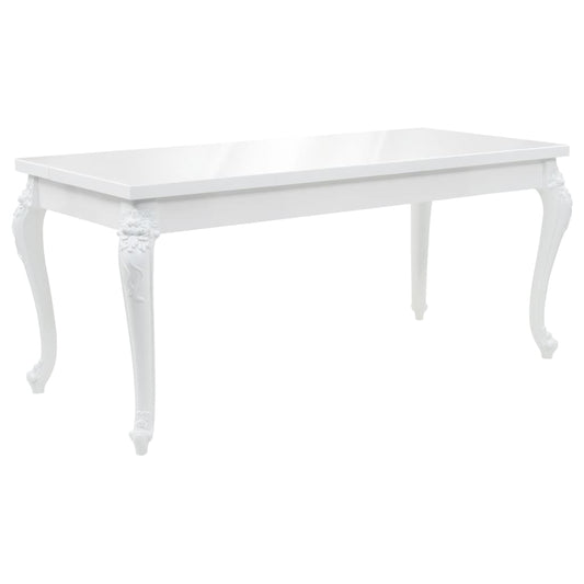 HKH Mesa de Jantar Brilhante - Branco