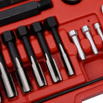 HKH 4 Pcs Conjunto de Sofás P/ Jardim C/ Almofadões Vime Pe - Preto
