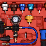 HKH Teste de Pressão do Sistema Refrigeração e Tampa do Radiador - 28 Peças