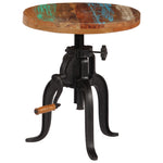HKH Mesa de Apoio 45x (45-62) Cm em Ferro Fundido