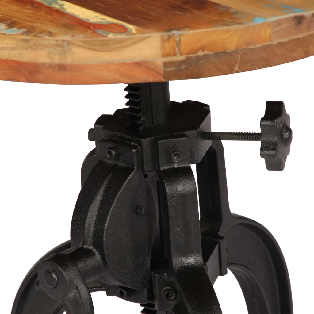 HKH Mesa de Apoio 45x (45-62) Cm em Ferro Fundido