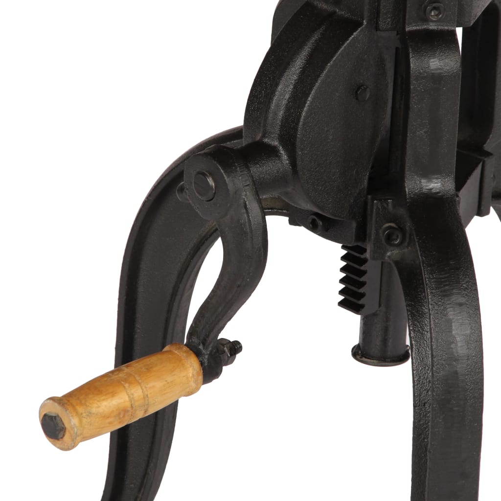 HKH Mesa de Apoio 45x (45-62) Cm em Ferro Fundido