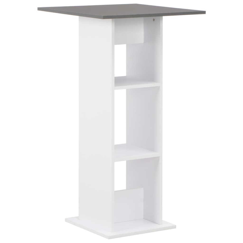 Mesa de bar HKH Antracita - Blanca