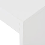 HKH Mesa de Bar com Prateleira - Branco