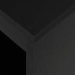 HKH Mesa de Bar com Prateleira - Preto