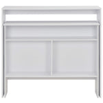 HKH Mesa de Bar com 2 Tampos - Branco