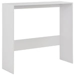 HKH Mesa de Bar com 2 Tampos - Branco