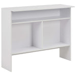 HKH Mesa de Bar com 2 Tampos - Branco
