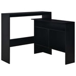 HKH Mesa de Bar com 2 Tampos - Preto