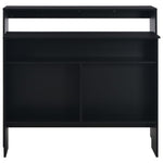 HKH Mesa de Bar com 2 Tampos - Preto