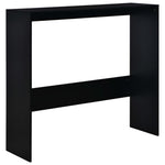HKH Mesa de Bar com 2 Tampos - Preto