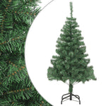 HKH Árvore de Natal Artificial de 910 Ramos com Suporte em Aço