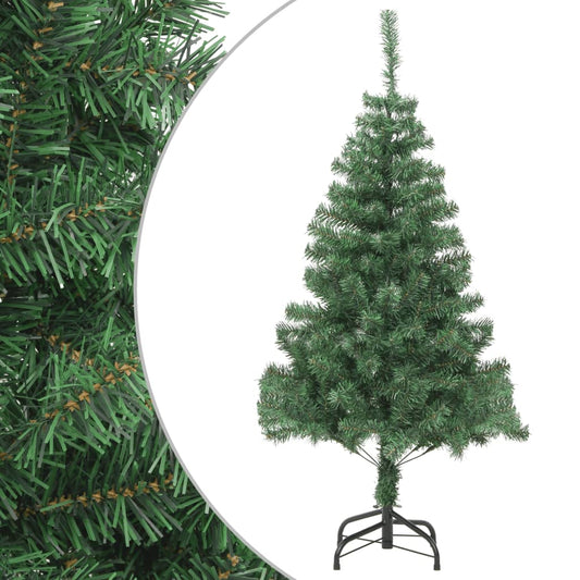 HKH Árvore de Natal Artificial de 910 Ramos com Suporte em Aço