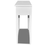 HKH Tocador/mesa auxiliar con dos cajones - Blanco