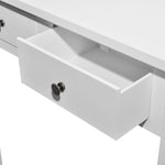 HKH Tocador/mesa auxiliar con dos cajones - Blanco