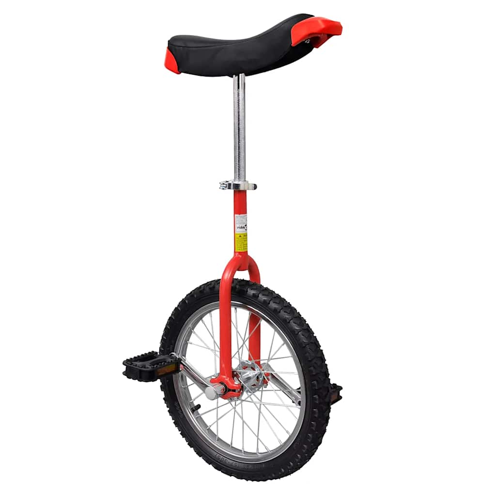 HKH Monociclo Ajustável de 16 Polegadas - Vermelho