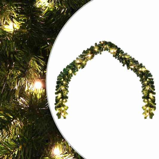 HKH Grinalda de Natal com Luzes LED