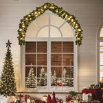 HKH Grinalda de Natal com Luzes LED