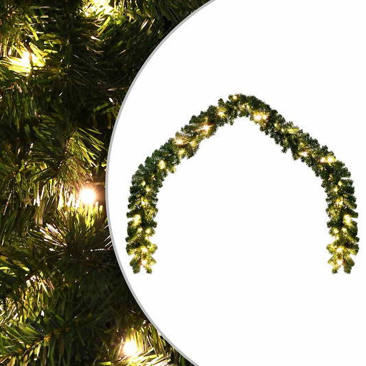HKH Grinalda de Natal com Luzes LED