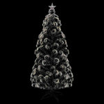 HKH Árvore de Natal Pré-Iluminada com Suporte Fibra Ótica