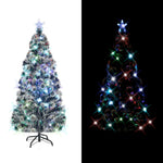 HKH Árvore de Natal Pré-Iluminada em Fibra Ótica com Suporte