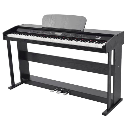 HKH Piano Digital cpm 88 Teclas e Pedais + Placa de Melamina Preta