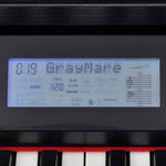 HKH Piano Digital con 88 Teclas y Pedales + Tabla de Melamina Negra
