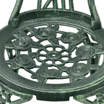 HKH 3 Pcs Conjunto Bistrô Alumínio Fundido - Verde