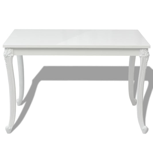 HKH Mesa de Jantar Brilhante - Branco