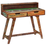 HKH Escritorio de Madera Reciclada en Madera Maciza