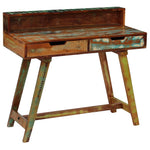HKH Escritorio de Madera Reciclada en Madera Maciza