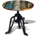 HKH Mesa Apoio 60x(42-63)cm Reciclada em Ferro Fundido