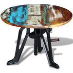 HKH Mesa Apoio 60x(42-63)cm Reciclada em Ferro Fundido