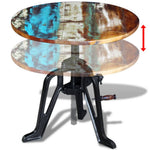 HKH Mesa Apoio 60x(42-63)cm Reciclada em Ferro Fundido