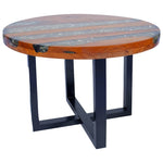 HKH Mesa de Centro em Resina de Teca 60 Cm