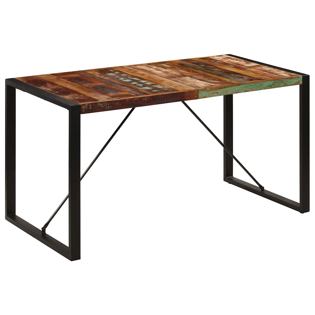 Mesa de comedor HKH de madera maciza recuperada