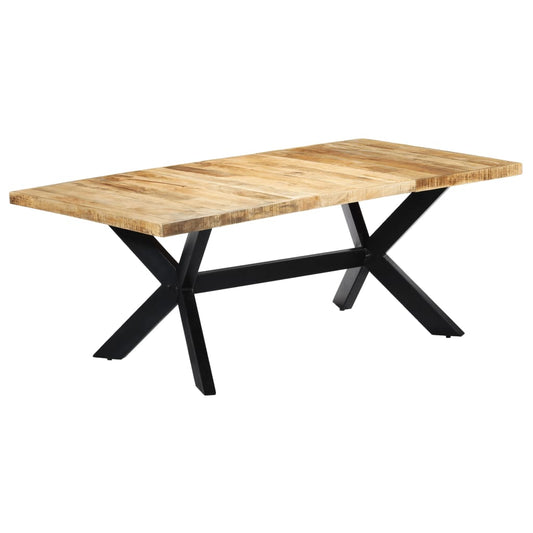 HKH Mesa de Jantar Madeira de Maciça em Mangueira
