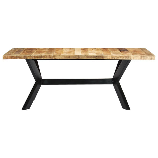 HKH Mesa de Jantar Madeira de Maciça em Mangueira