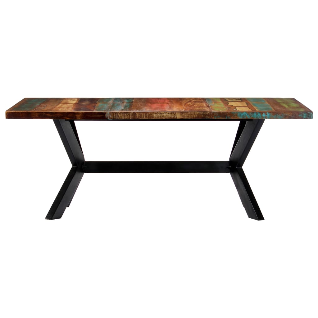 Mesa de comedor HKH de madera maciza recuperada