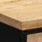 HKH Secretária Madeira de Mangueira em Madeira Maciça