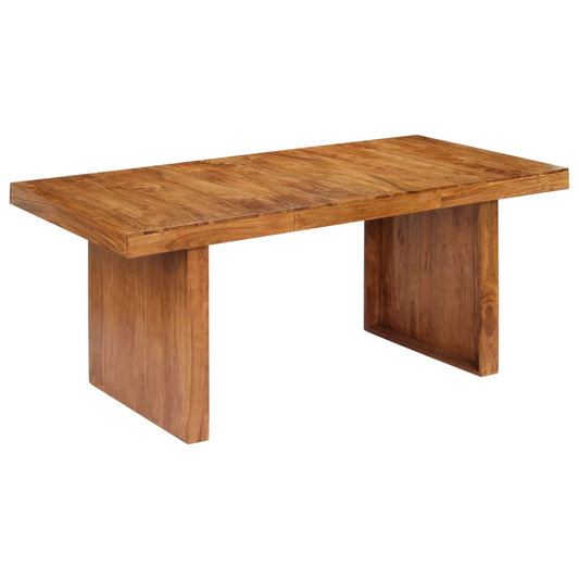 HKH Mesa de Comedor de Madera de Acacia Maciza